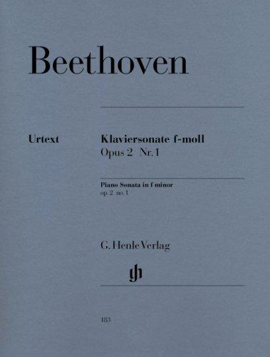 Klaviersonate f-moll op. 2,1