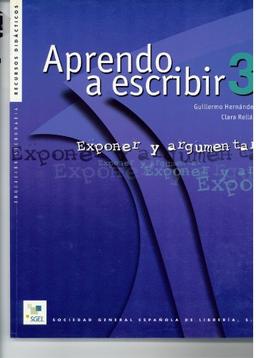 Aprendo a Escribir 3 (Cuadernas de Redaccion)