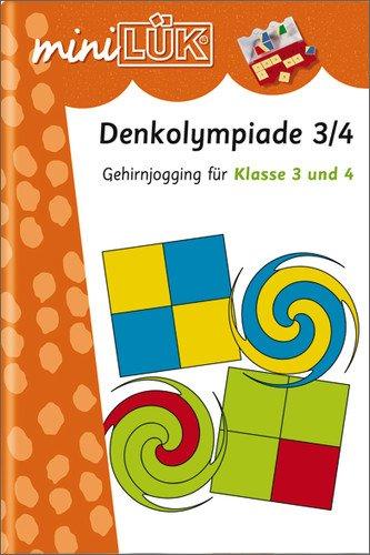 miniLÜK: Denkolympiade: Gehirnjogging für Klasse 3 und 4