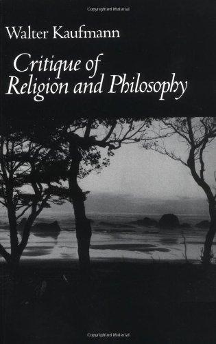 Critique of Religion and Philosophy