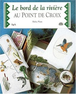 Le bord de la rivière au point de croix