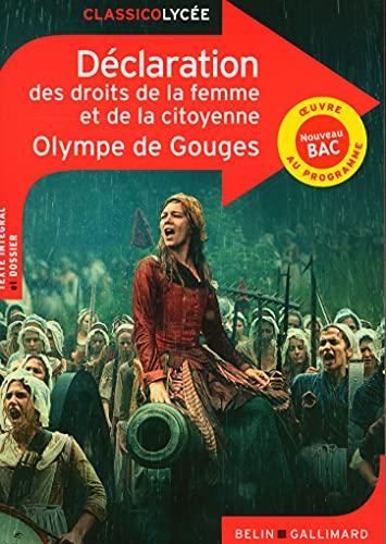 Déclaration des droits de la femme et de la citoyenne : oeuvre au programme, nouveau bac