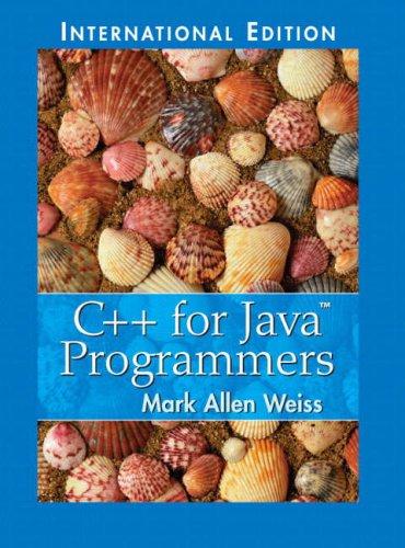 C ++ for Java Programmers: International Edition