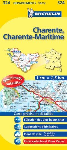 Charente, Charente-Maritime (Michelin kaart - lokaal Frankrijk (324))