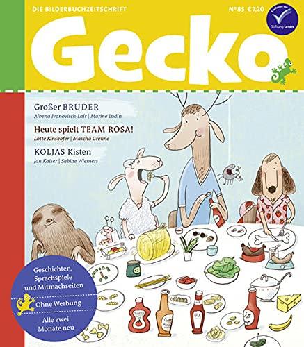 Gecko Kinderzeitschrift Band 85: Die Bilderbuchzeitschrift