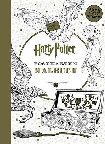 Harry Potter Postkartenmalbuch