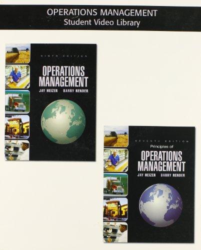 Student DVD - OM Library for Operations Management