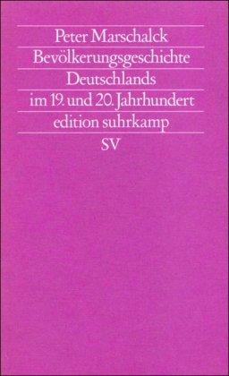 Bevölkerungsgeschichte Deutschlands im 19. und 20. Jahrhundert