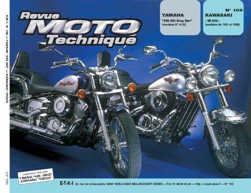 Revue moto technique, n° 109.1. Yamaha XVS 650/Kawasaki VN 800