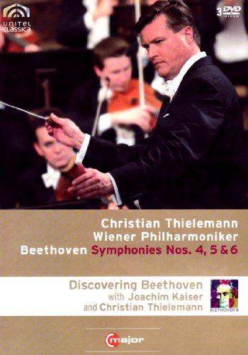 BEETHOVEN Sinfonien 4, 5 & 6 Christian THIELEMANN (+ 170 min. Doku mit Joachim Kaiser) 3 DVD