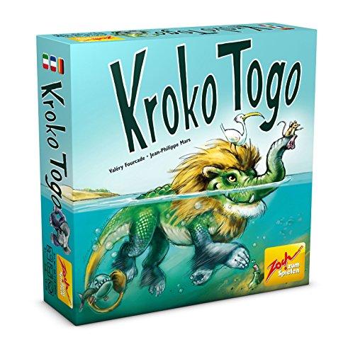 Zoch 601105022 - Kroko Togo, Karten- und Würfelspiel