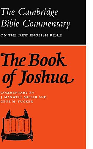 Cambridge Bible Commentaries: Old Testament 32 Volume Set: The Book of Joshua (Cambridge Bible Commentaries on the Old Testament)