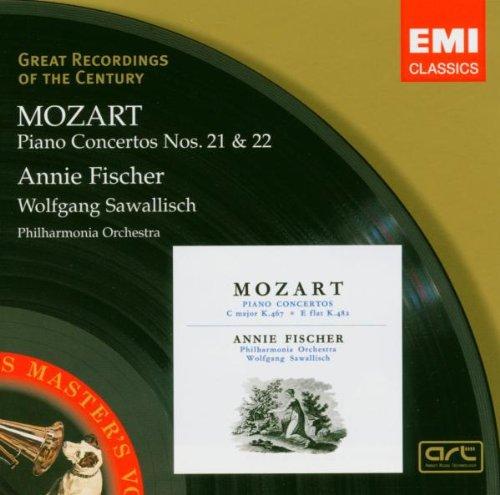 Mozart - Piano Concertos Nos. 21 & 22 (Klavierkonzerte) / A. Fischer · PO · Sawallisch