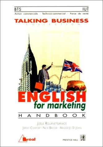 English for marketing : handbook : BTS action commerciale-force de vente, IUT techniques de commercialisation