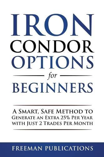 Iron Condor Options for Beginners: A Smart, Safe Method to Generate an Extra 25% Per Year with Just 2 Trades Per Month