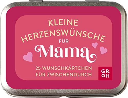 Kleine Herzenswünsche für Mama: 25 Wunschkärtchen für zwischendurch | In hübscher Metalldose