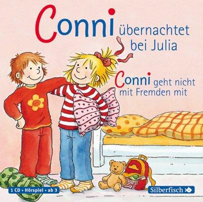 Conni übernachtet bei Julia / Conni geht nicht mit Fremden mit: 1 CD