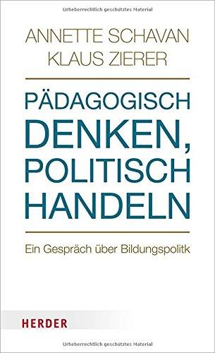 Pädagogisch denken, politisch handeln: Ein Gespräch über Bildungspolitk