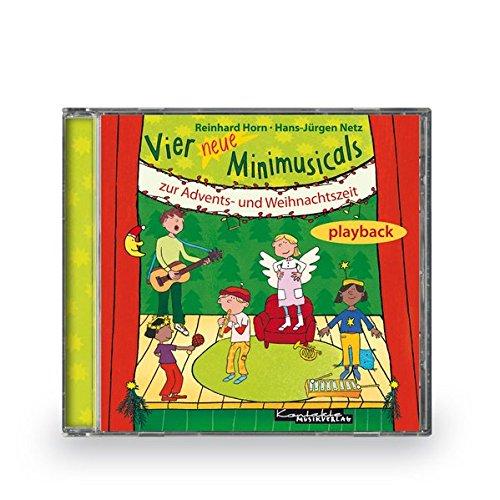 Vier neue Minimusicals zur Advents- und Weihnachtszeit: Playback-CD