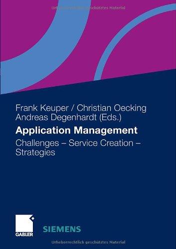 Application Management: Challenges - Service Creation - Strategies