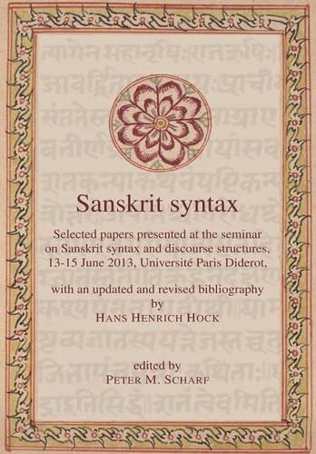 Sanskrit syntax