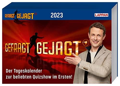 Gefragt Gejagt - Tagesabreißkalender 2023: Der Kalender zur beliebten Quizshow im Ersten | Weißt du mehr als der Quizzgott oder der Besserwisser? Trainiere dein Allgemeinwissen jeden Tag!