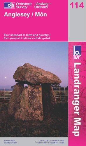 Anglesey (OS Landranger Map)