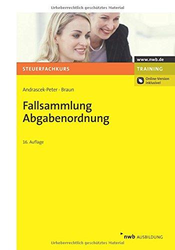 Fallsammlung Abgabenordnung (Steuerfachkurs)