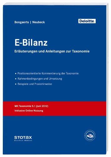 E-Bilanz: Erläuterungen und Anleitungen zur Taxonomie