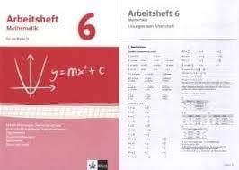 Arbeitshefte Mathematik - Neubearbeitung: Arbeitshefte Mathematik 6 - Neubearbeitung. Gleichungen, Funktionen, Trigonometrie, Rauminhalte, Sachthemen, Daten/Zufall. Arbeitsheft mit Lösungsheft: BD 6