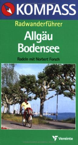 Kompass Radwanderführer, Allgäu, Bodensee