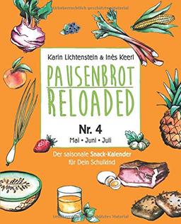 Pausenbrot Reloaded 4: Die kompakte Lunchbox für deine ABC-Schützen. 175 Inspirationen für Kraft und Energie – Mai-Juni-Juli – mit 6 Best of Infused-Water Ideen- Abnehmen, Wohlfühlen, gesund bleiben!