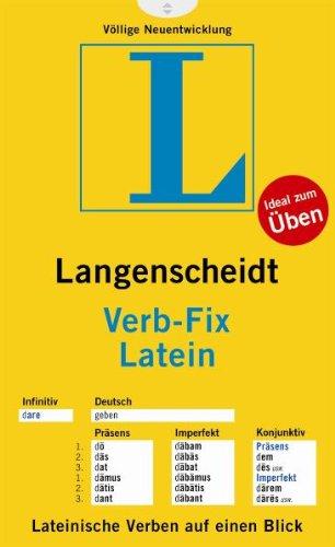 Langenscheidt Verb-Fix Latein - Verb-Fix (Langenscheidt Verb-Fixe)