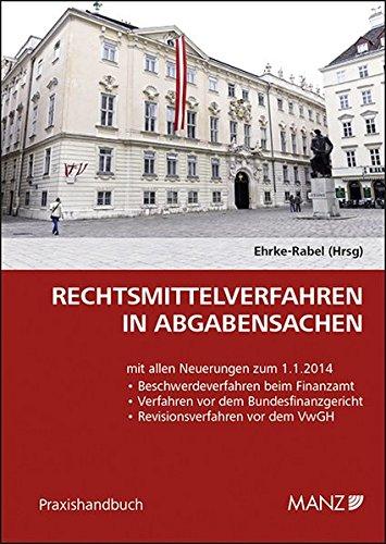 Rechtsmittelverfahren in Abgabensachen