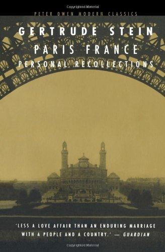 Paris, France: Personal Recollections (Peter Owen Modern Classic)