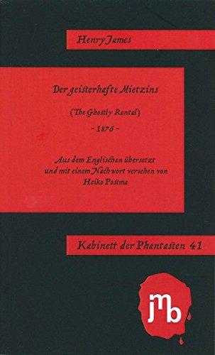 Der geisterhafte Mietzins (Kabinett der Phantasten)