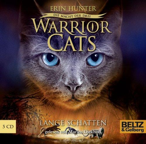 Warrior Cats - Die Macht der Drei. Lange Schatten: III, Folge 5, gelesen von Marlen Diekhoff, 5 CDs in der Multibox, ca. 6 Std. 25 Min.