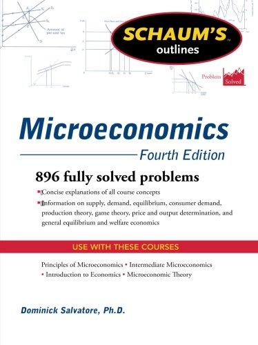 Schaum's Outline of Microeconomics (Schaum's Outlines)