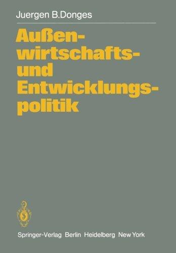 Außenwirtschafts- und Entwicklungspolitik: Die Entwicklungsländer in der Weltwirtschaft