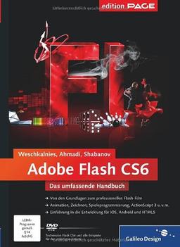 Adobe Flash CS6: Das umfassende Handbuch (Galileo Design)