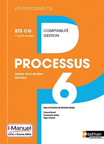 Processus 6, analyse de la situation financière : BTS CG 1re et 2e années