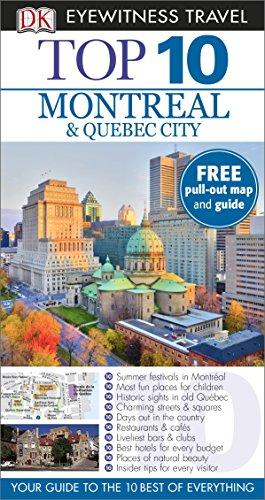 DK Eyewitness Top 10 Travel Guide: Montreal & Quebec City