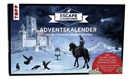 Adventskalender Escape Adventures - Die geheimnisvolle Burg: Löse die 24 Rätsel der geheimnisvollen Burg. Mit geheimnisvollen Objekten, digitalen Extras und einer magischen Geschichte