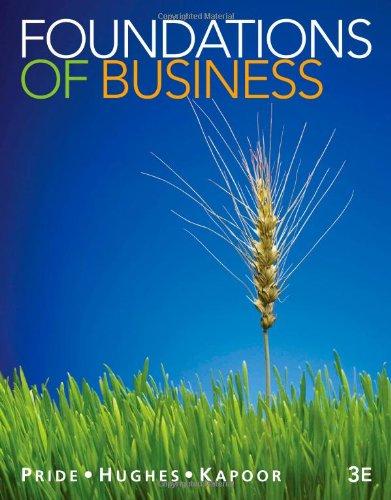 Foundations of Business