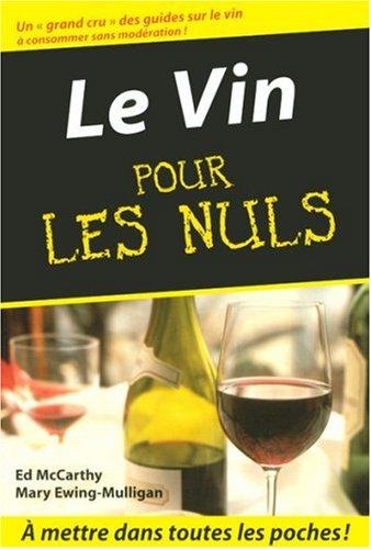 Le vin pour les nuls