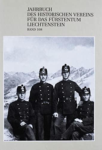 Jahrbuch des Historischen Vereins für das Fürstentum Liechtenstein: Band 108