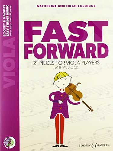 Fast Forward: 21 Pieces for Viola Players Viola Part Only with CD: 21 Pieces for Viola Players Viola Part Only with CD (Easy String Music)