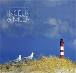 Inseln & Meer Edition Kalender 2021: Georg Quedens