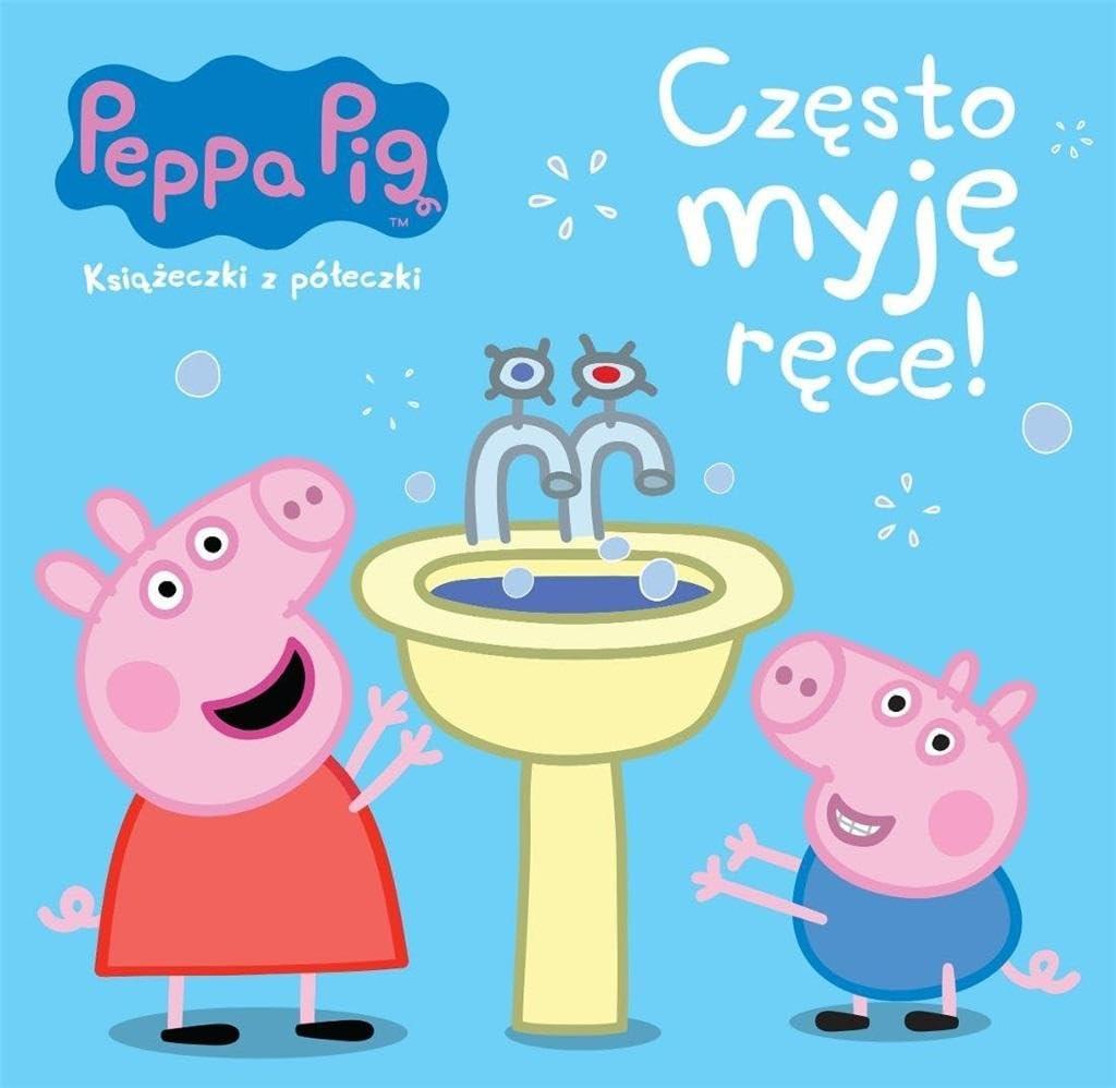 Peppa Pig. KsiÄĹzeczki z pĂlĹeczki nr wyd. 64 Czesto myjÄ rece! [KSIÄĹťKA]