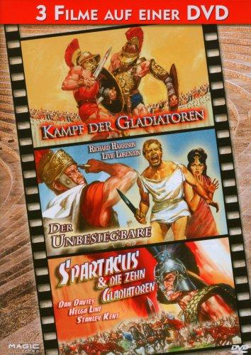 Kampf der Gladiatoren / Der Unbesiegbare / Spartacus